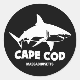 Adesivo Redondo Mergulho Scuba Com Tubarões Brancos excelentes - C