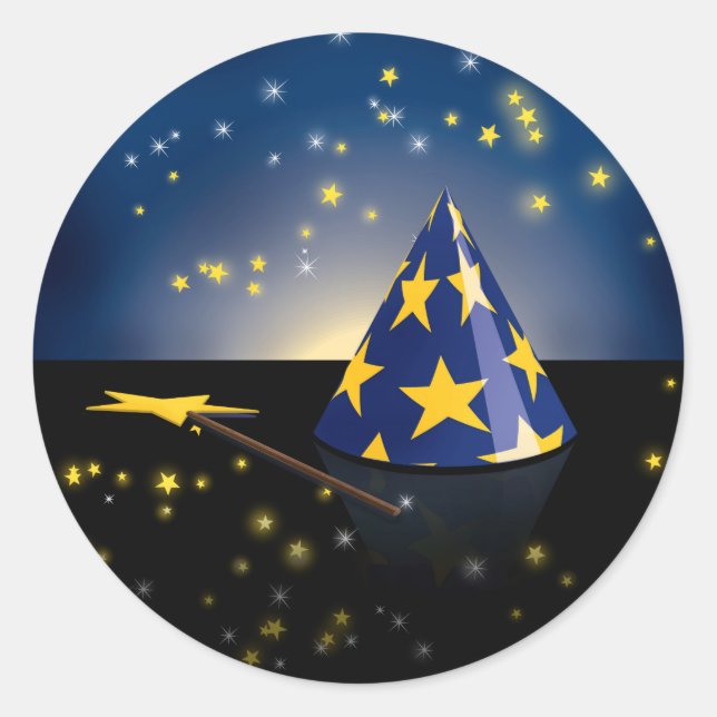 Adesivo Redondo MerlinsHat_Shuttr.jpg (Frente)