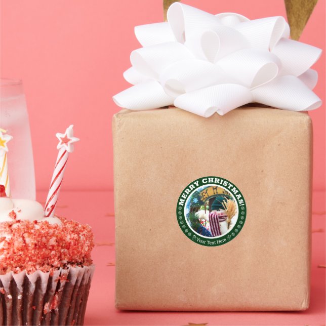 Adesivo Redondo Merry Christmas! ラウンドシール (Festa)