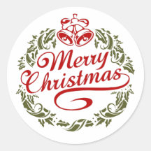 Merry Christmas Sticker