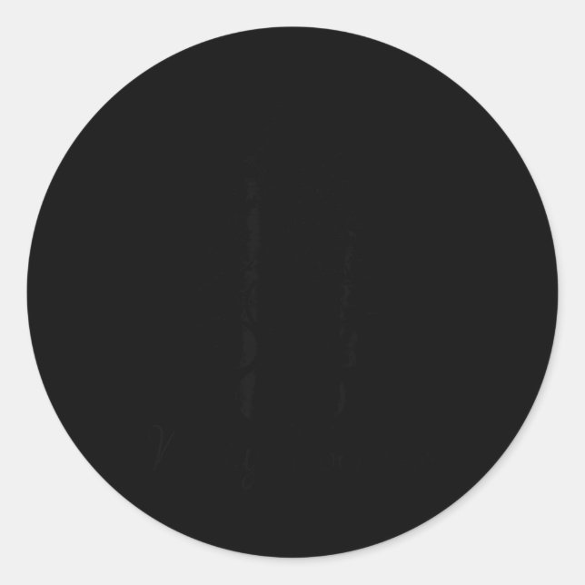 Adesivo Redondo Merry Woofmas Dog Lover Christmas Paw Tree  (Frente)