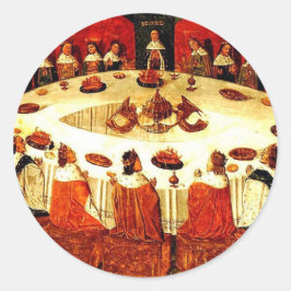 Adesivo Redondo Mesa redonda - Camelot