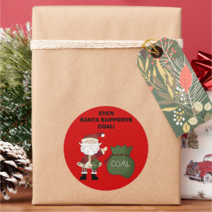 ADESIVO REDONDO MESMO PAPAIS NOEIS SUPORTAM CARVÃO!