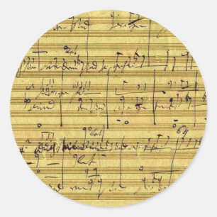 Adesivo Redondo Messias de Handel