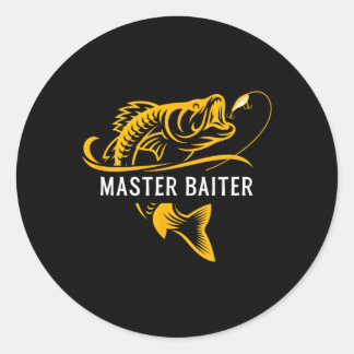 Adesivo Redondo Mestre Byiter - Pesca Divertida 