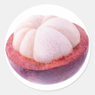 Adesivo Redondo Metade mangosteena