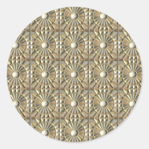 Adesivo Redondo Metais Solares Emboscada