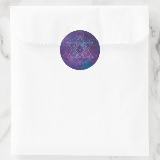 Adesivo Redondo metatron