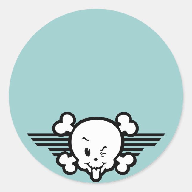 Adesivo Redondo Metro de Tungster (Frente)