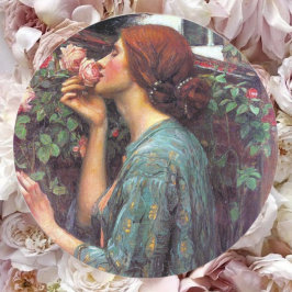 Adesivo Redondo Meu_Doce_Rosa