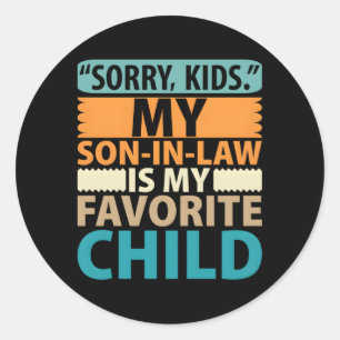 Adesivo Redondo Meu Filho De Direito É Minha Fama De Dia de as mãe