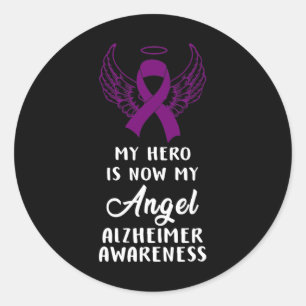 Adesivo Redondo Meu Herói Agora É Angel Heimerheimer Awarness Cost