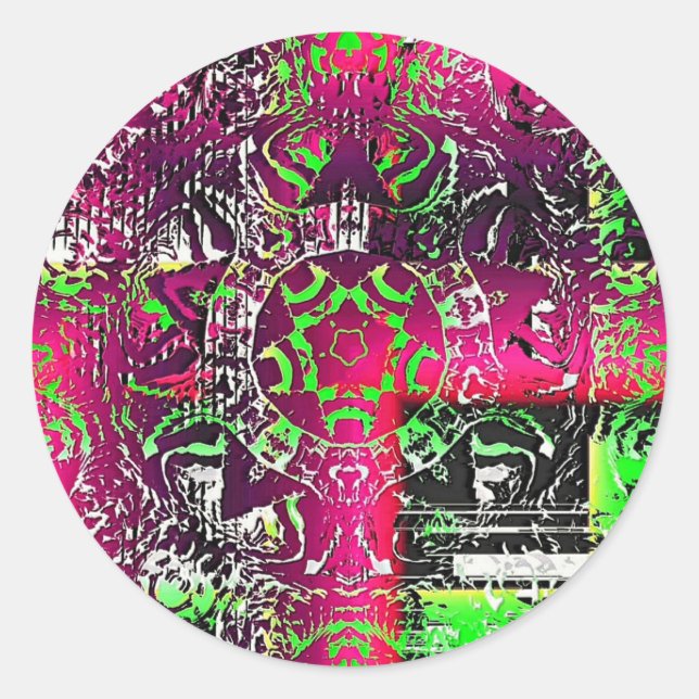 Adesivo Redondo Meu Nome Não É Donna (Frente)