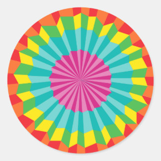 Adesivo Redondo mexicano Fiesta Sticker