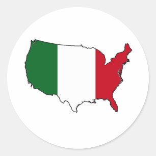 Adesivo Redondo México EUA