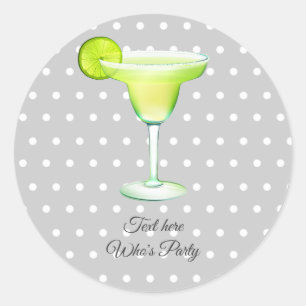 Adesivo Redondo méxico, fiesta, margarita, mexicano, autocolante