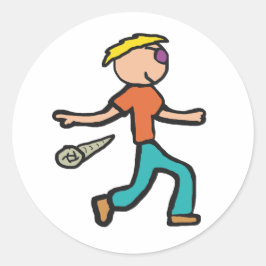 Adesivo Redondo Mic Drop