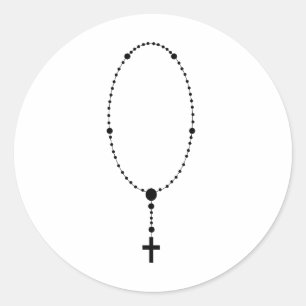 Adesivo Redondo Miçangas Rosary