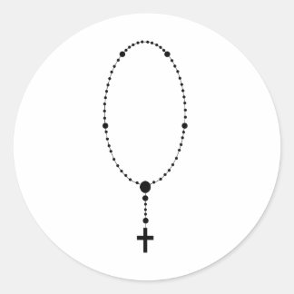 Adesivo Redondo Miçangas Rosary