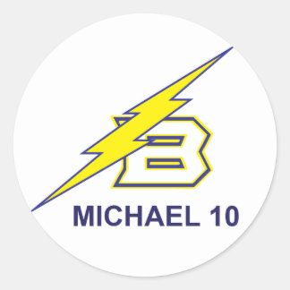 ADESIVO REDONDO MICHAEL 10