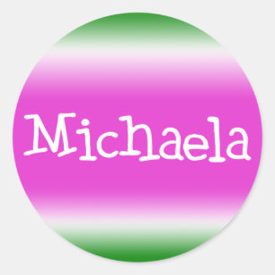 Adesivo Redondo Michaela