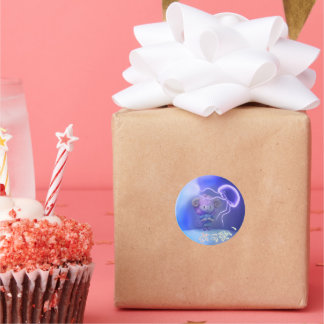 Adesivo Redondo Miipu in a Bubble