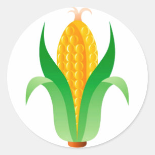 Adesivo Redondo Milho