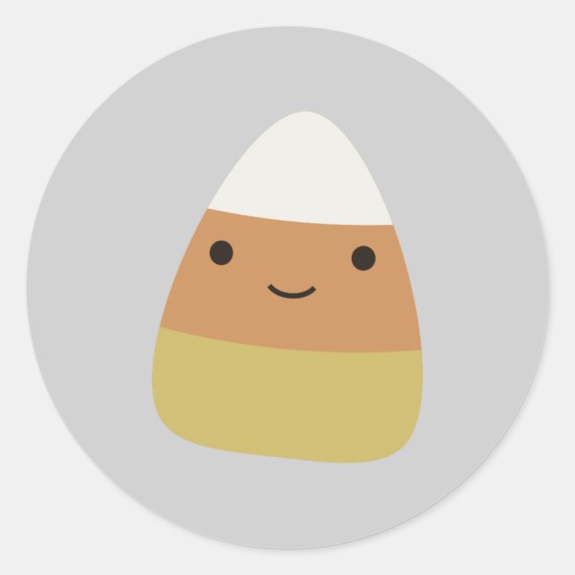 Adesivo Redondo Milho doce (Frente)