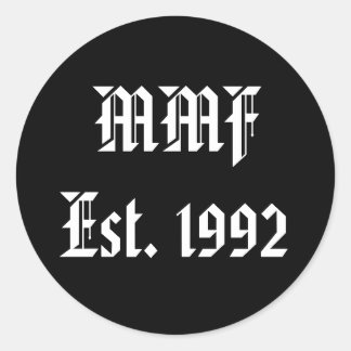 Adesivo Redondo Miliano Misfit Sticker