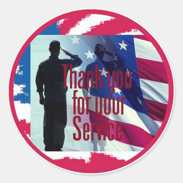 ADESIVO REDONDO MILITAR (Frente)