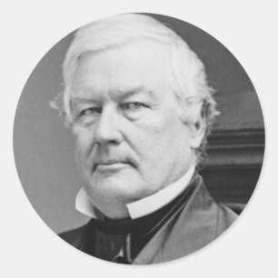 Adesivo Redondo Millard Fillmore 13