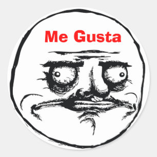 Adesivo Redondo Mim Gusta