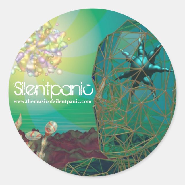 Adesivo Redondo MindFuck (Frente)