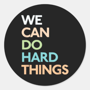 Adesivo Redondo Mindset Teacher Cita Ditos Motivacionais Teachi
