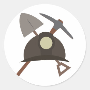 Adesivo Redondo Miner Gear