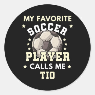 Adesivo Redondo Minha Camisa do Meu Jogador de Futebol Favorito Me