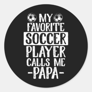 Adesivo Redondo Minha Camiseta Do Meu Jogador De Futebol Favorito