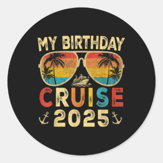 Adesivo Redondo Minha Cruzeiros De Aniversário 2025 Festa Cruzeiro