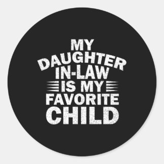 Adesivo Redondo Minha Filha É Minha Filha Favorita