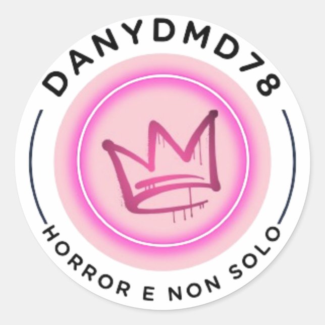 Adesivo Redondo Minha Marca (Frente)