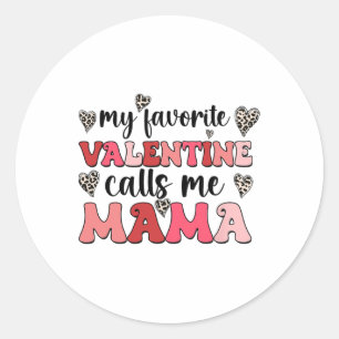 Adesivo Redondo Minha Mulher Favorita no Dia dos Namorados Me Cham