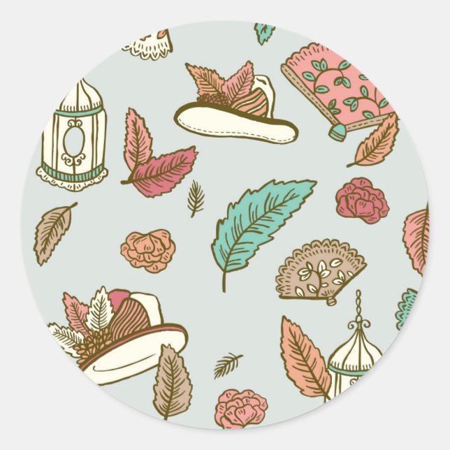 Adesivo Redondo Minha Senhora Justa (Frente)