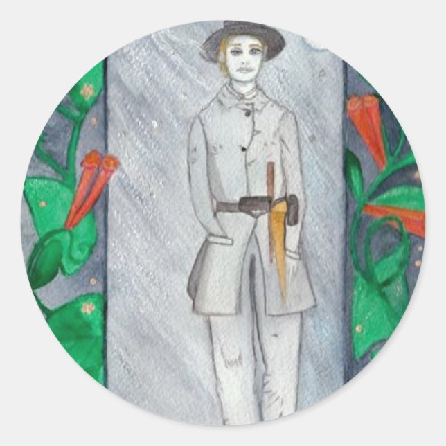 Adesivo Redondo Mini Bola Nº 1 (Frente)