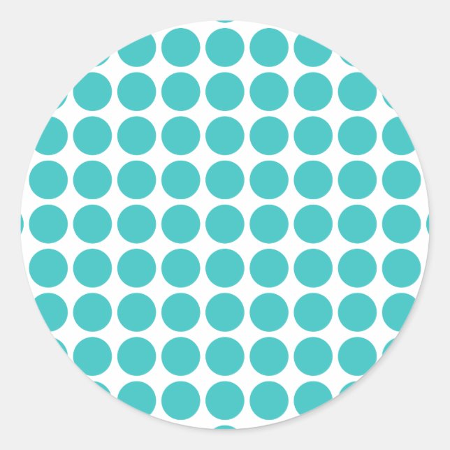 Adesivo Redondo Mini Bolinhas Stickers (Frente)