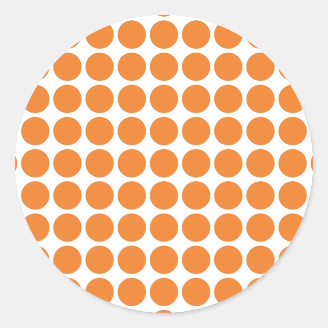 Adesivo Redondo Mini Bolinhas Stickers (Frente)