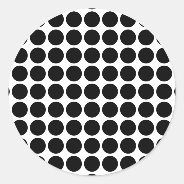 Adesivo Redondo Mini Bolinhas Stickers (Frente)