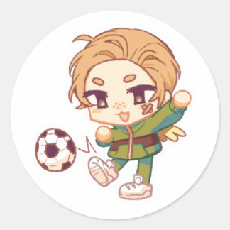 Adesivo Redondo Mini defensor divino