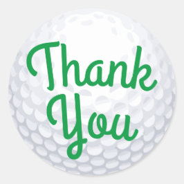 Adesivo Redondo Mini Golf Balls Festas de aniversário Crianças Esp