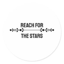Minimalista "Alcance as Estrelas"