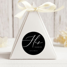 Adesivo Redondo Minimalista Moderno do seu Favorit